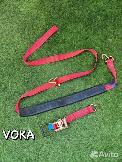 Автовозный стяжной ремень с контроллером