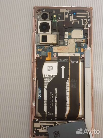 Samsung note 20 ultra разборка