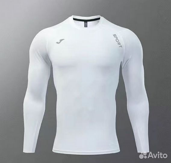 Рашгард мужской белый 48,50,52