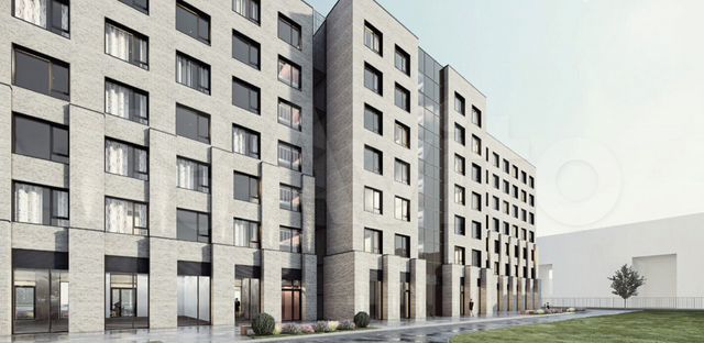 2-к. апартаменты, 51,7 м², 2/7 эт.