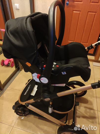Коляска 3 в 1 бу