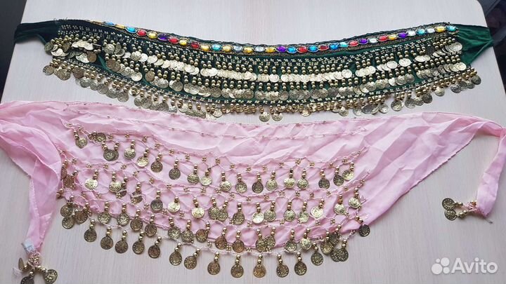 Платок и пояс для восточных танцев