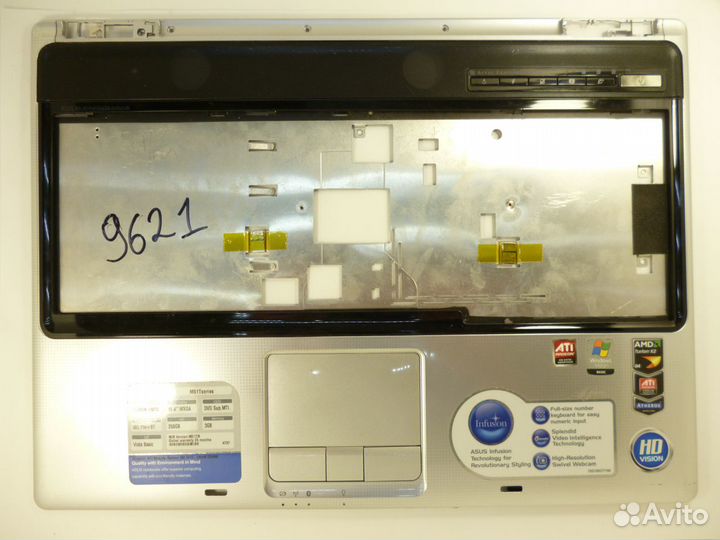 Б. у. запчасти ноутбука Asus M51/ F3