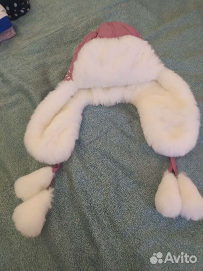 Зимняя шапка для девочки, новая очень теплая