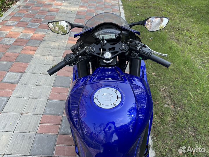 Электромотоцикл SE R6 (96v 72ah) синий