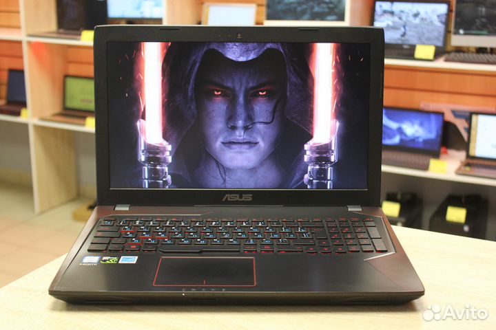 Игровой ноутбук asus для csgo2/gta5/WoT/Pubg/Dota2