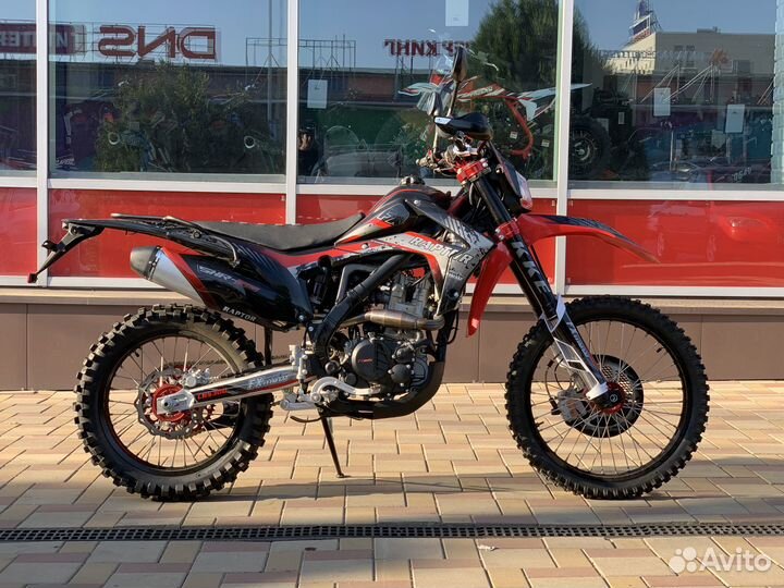 Мотоцикл FX moto Raptor CBS300. колёса 21/18