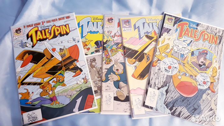 Talespin 1990 (1-5) комиксы