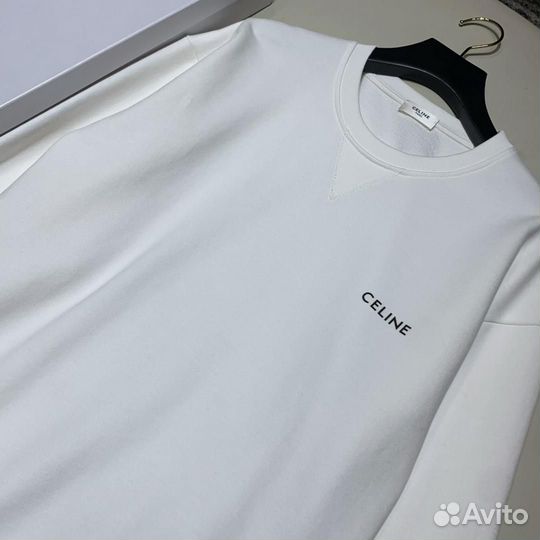 Белый свитшот Celine