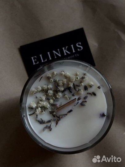 Свечи ручной работы,кокосовый воск