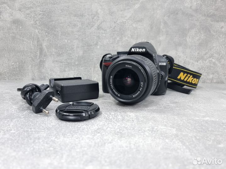 Фотоаппарат Nikon D3000 Kit nikkor 18-55mm
