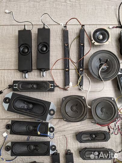 Разные динамики, акустика. 1 лот 20 пар + 5 штук