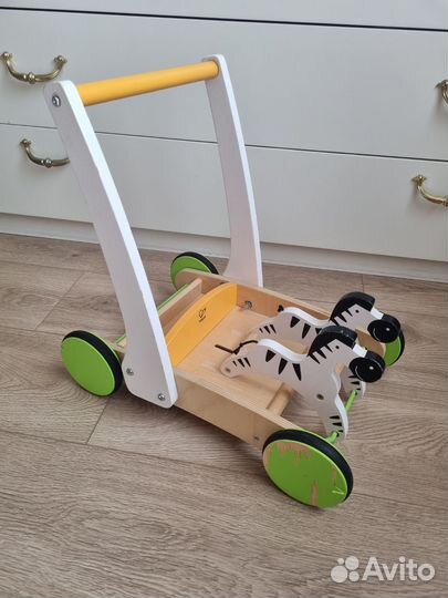 Ходунки каталка деревянные детские