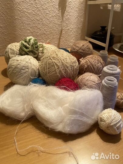 Пряжа нитки для вязания
