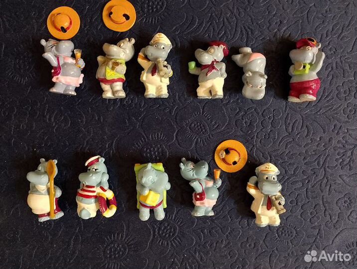 Киндер наборы фигурок неполные