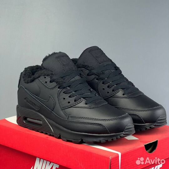 Стильные кроссовки Nike Air Max c мехом