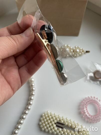 Заколки, ободок