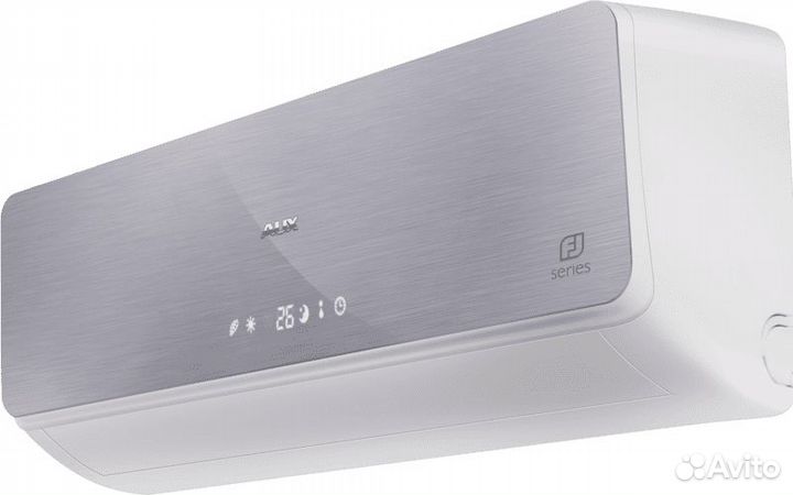 Настенный кондиционер AUX ASW-H07B4/FJ-SR1 + AS-H07B4/FJ-R1, серебристый