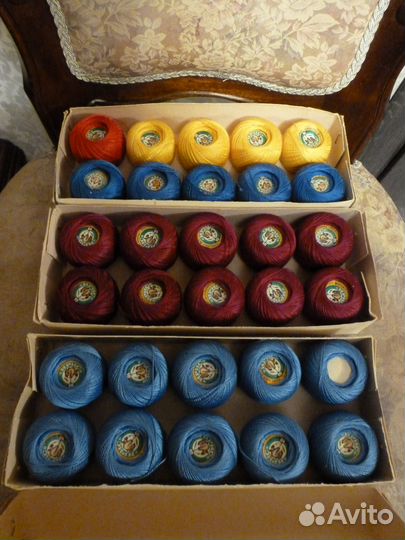 Нитки Вязальные СССР 1971 год