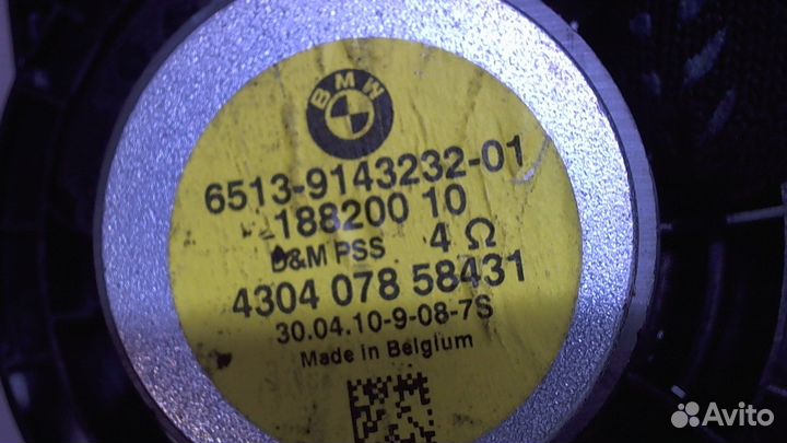 Динамик BMW X1 (E84), 2010