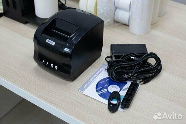 Термальный принтер этикеток Xprinter XP-365B Б/У