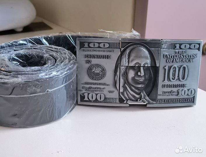 Ремень мужской с зажигалкой