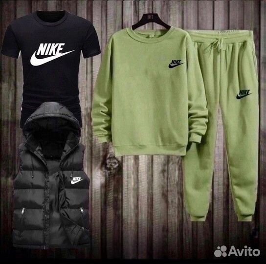 Костюм nike 4в1 с жилеткой