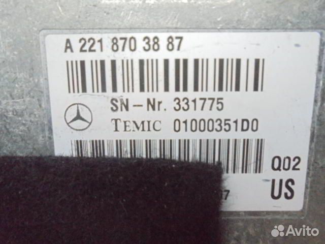 Б/У Блок управления 2218703887, mercedes-benz