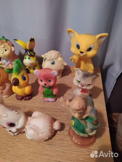 Резиновые игрушки СССР