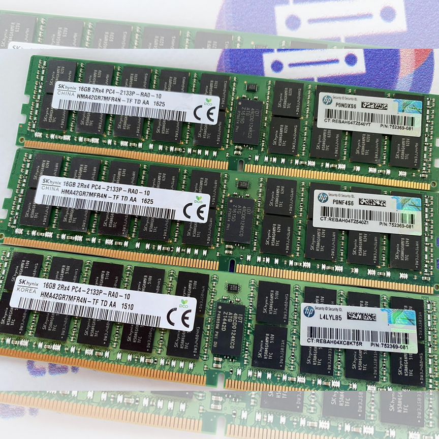 [752369-081] Оперативная Память Ddr4 16gb 2133 Hp 752369-081