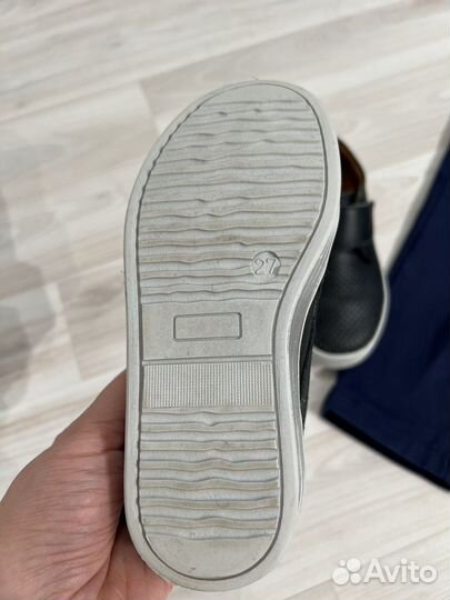 Рубашка и брюки 104, туфли 27