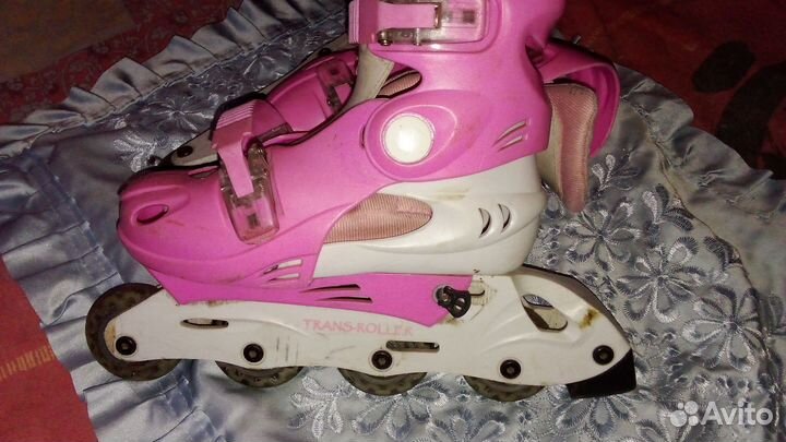 Коньки детские раздвижные 35 38