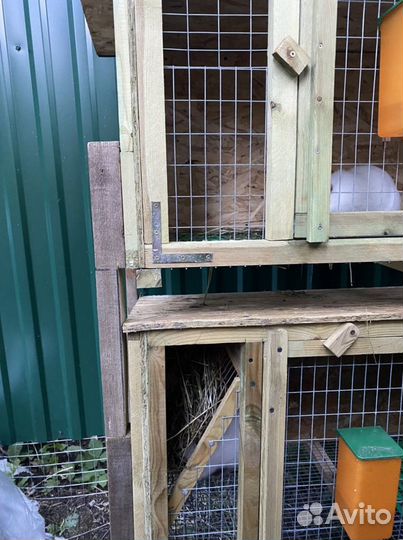 Клетка для кроликов 2х ярусная
