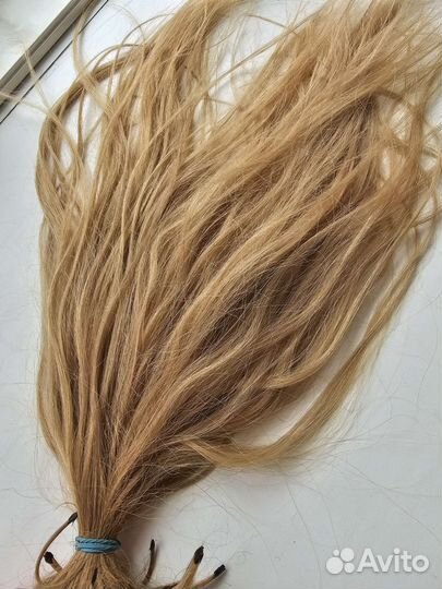 Волосы натуральные для наращивания 430 капсул