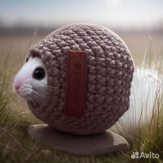 Домик для маленьких грызунов (хомяков, мышек)