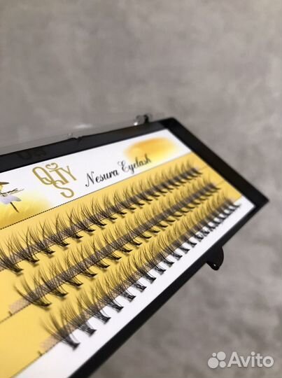 Ресницы пучки для макияжа