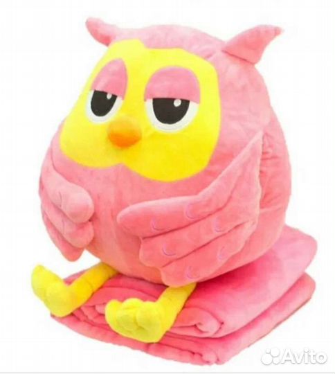 Мягкая игрушка с пледом