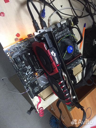 Видеокарта MSI gaming GTX 1060 6gb