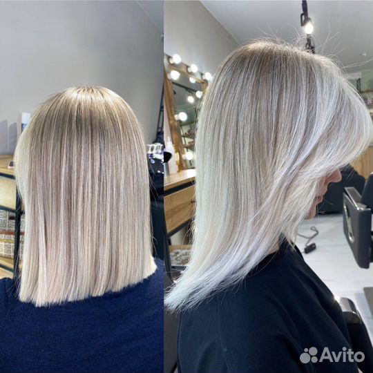 Окрашивание волос (сложные окрашивания)