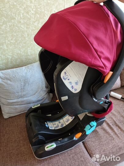 Автолюлка Chicco 0-13 кг с базой KeyFit