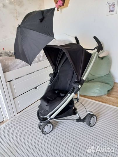 Прогулочная коляска quinny zip Xtra 2 чёрная