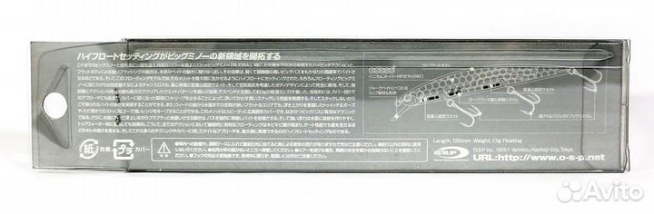 Воблеры OSP Rudra 130F (1 цвет). Оригинал