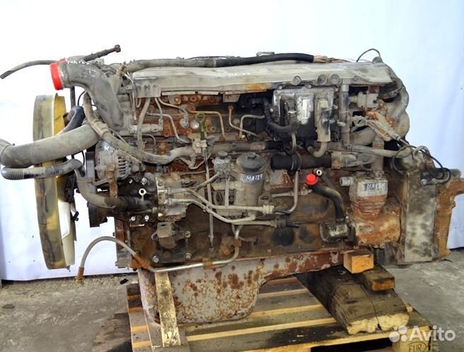 Двигатель MAN TGA 19.350 (01.00) D2066LF03 350 сил