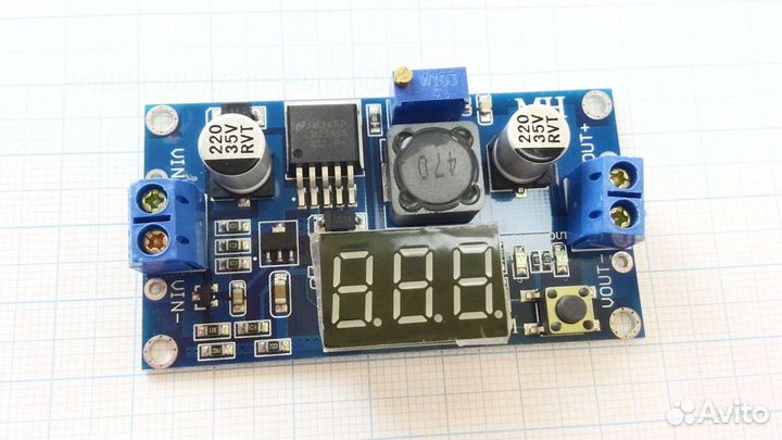 Преобразователь ET LM2596-cvled понижающий