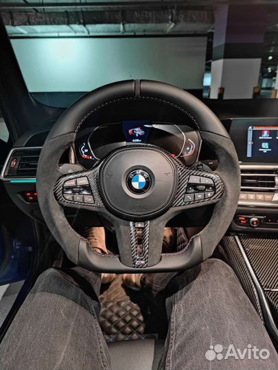 Руль BMW анатомия алькантара X5 X6 X7 M5 G30 G20