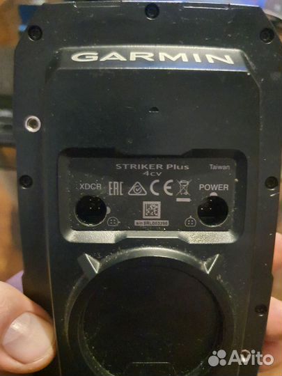 Эхолот garmin striker plus 4cv с датчиком GT20