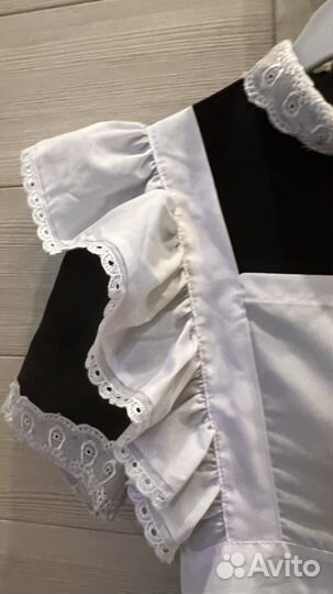 Школьное платье и фартук