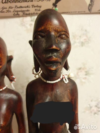 Скульптуры Африканских женщин