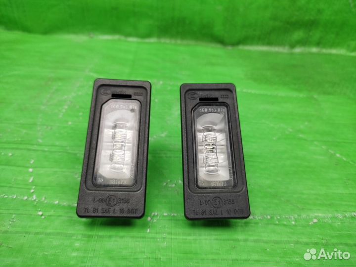 Фонарь подсветки номера 2 шт. Audi A4/A7/Q3/Q5/Q7