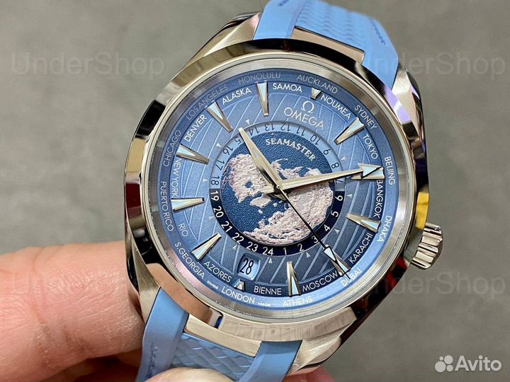 Omega Seamaster Aqua Terra 150M Worldtimer 43mm